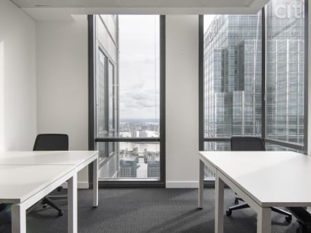 Regus Office Space in London 37th Floor Canary Wharf