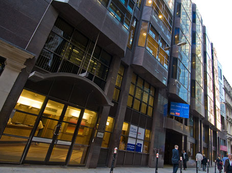 Regus Business Lounge in London Stock Exchange