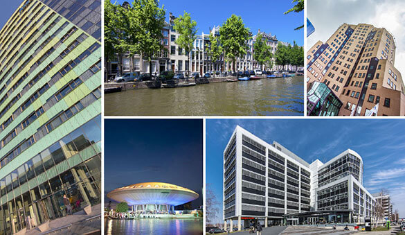 Office space in Hilversum and 76 other cities in Netherlands