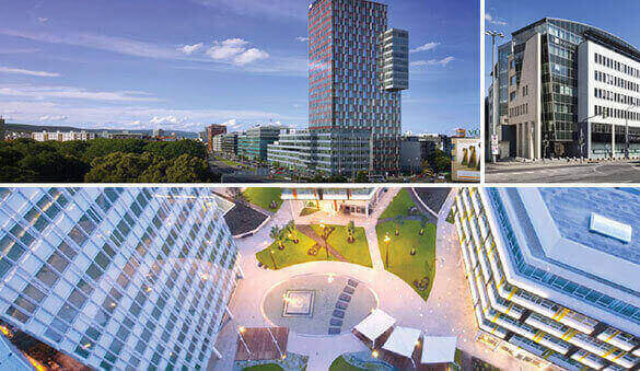 Virtual offices in Bratislava and 4 other cities in Slovakia